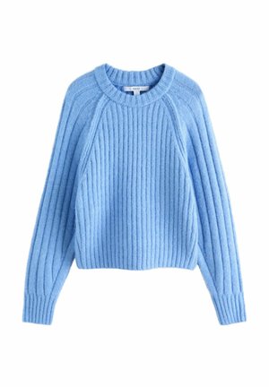 TALL FIT - CHUNKY CREW NECK - Pullover - blue