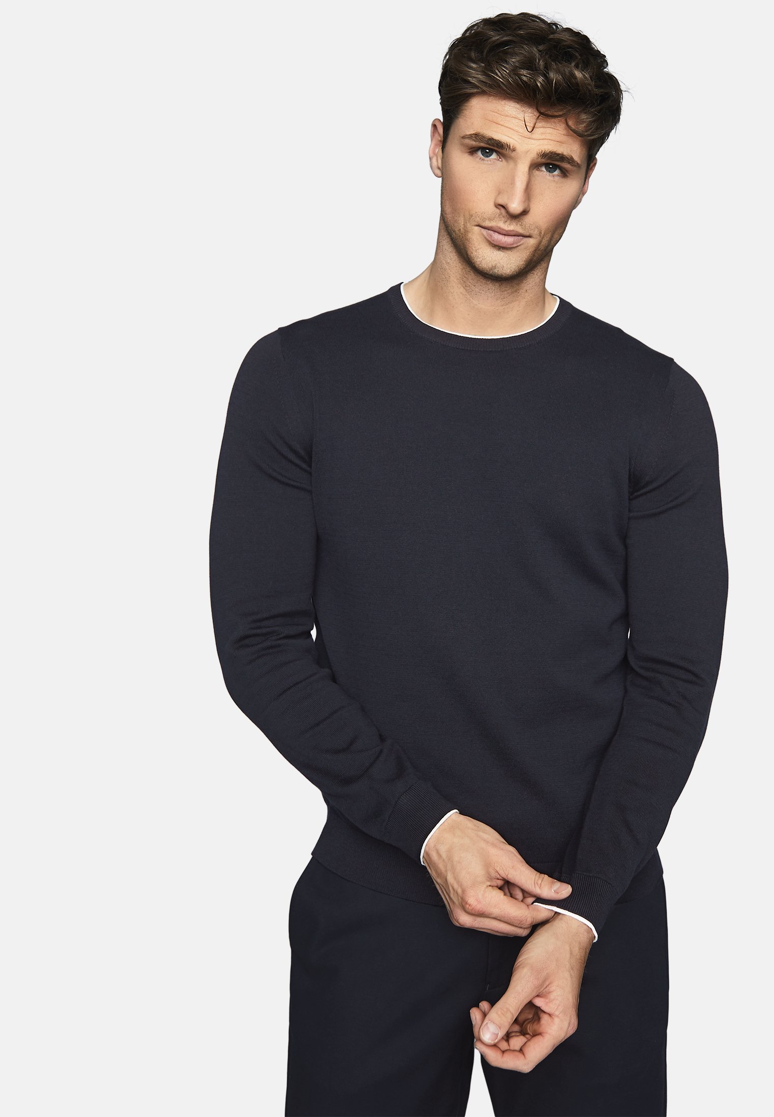 reiss navy jumper