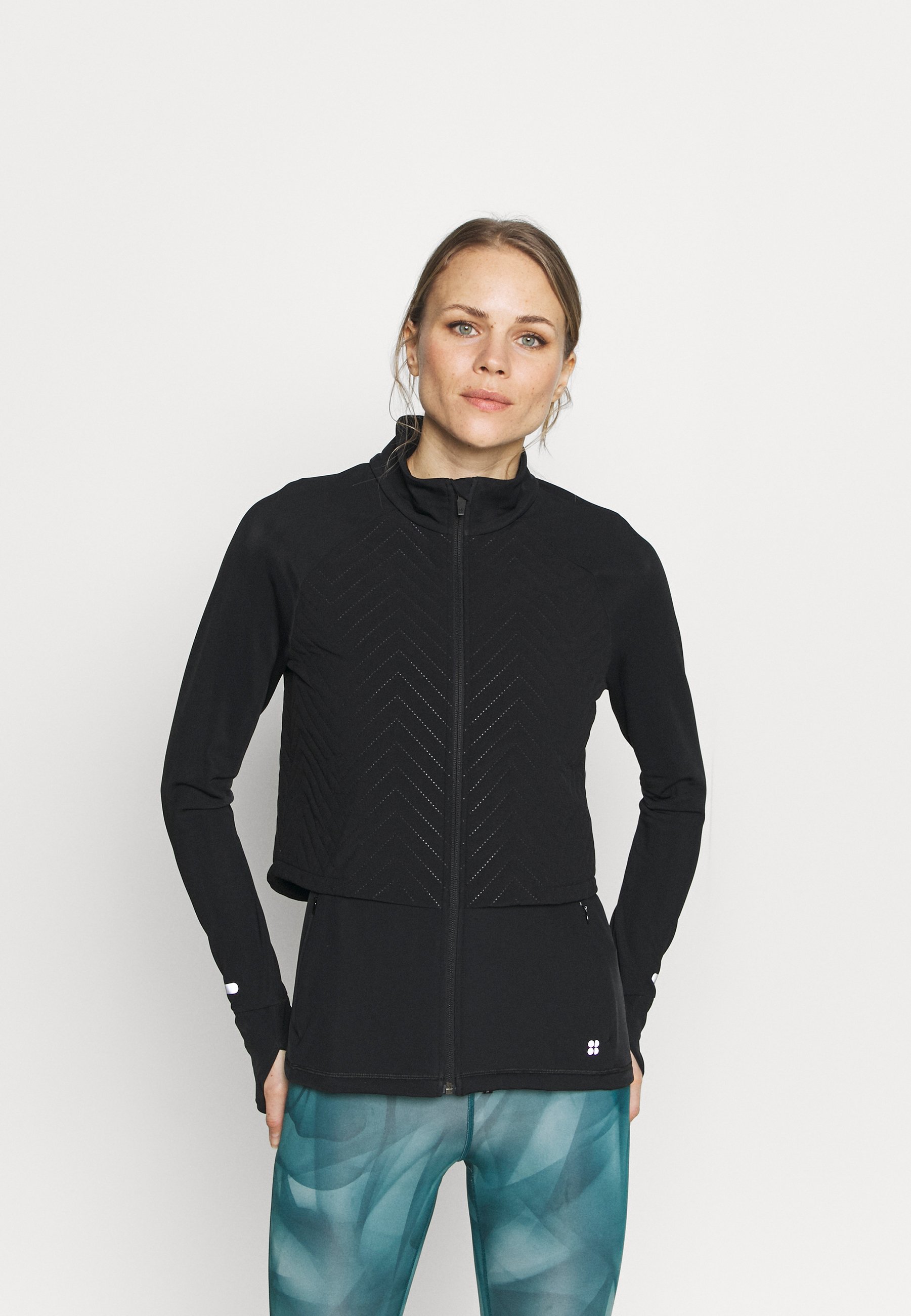 padded running jacket