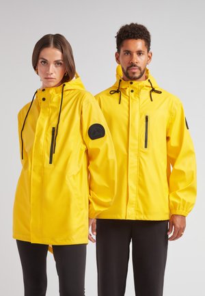 ELEMENTS HOODED RAINCOAT - Parka - YELLOW