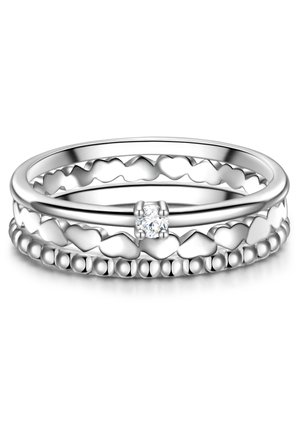 3 SET  - Ringe - silberfarben