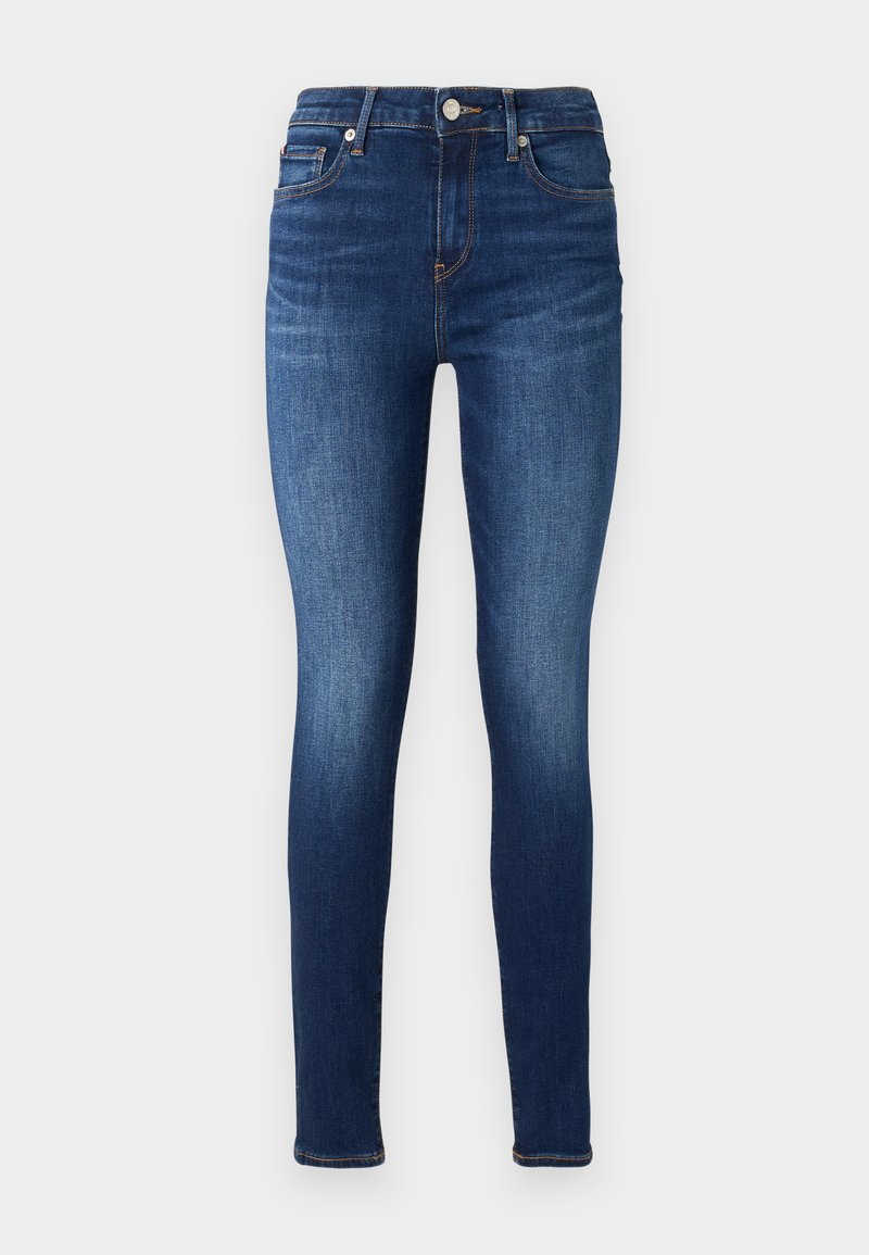 Tommy Hilfiger Jeans Skinny Fit donkerblauw denim