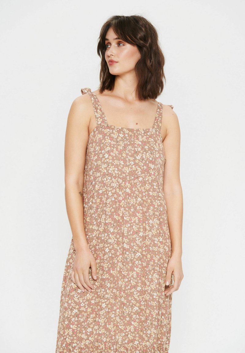 Damen Freizeitkleider | Saint Tropez MARION Freizeitkleid woodsmoke soft flowers/braun - XA98488 Damen Freizeitkleider | Saint Tropez MARION Freizeitkleid woodsmoke soft flowers/braun - XA98488