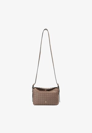 Scalpers, SCALPERS BRAID CROSSED BAG - Bandolera - taupe