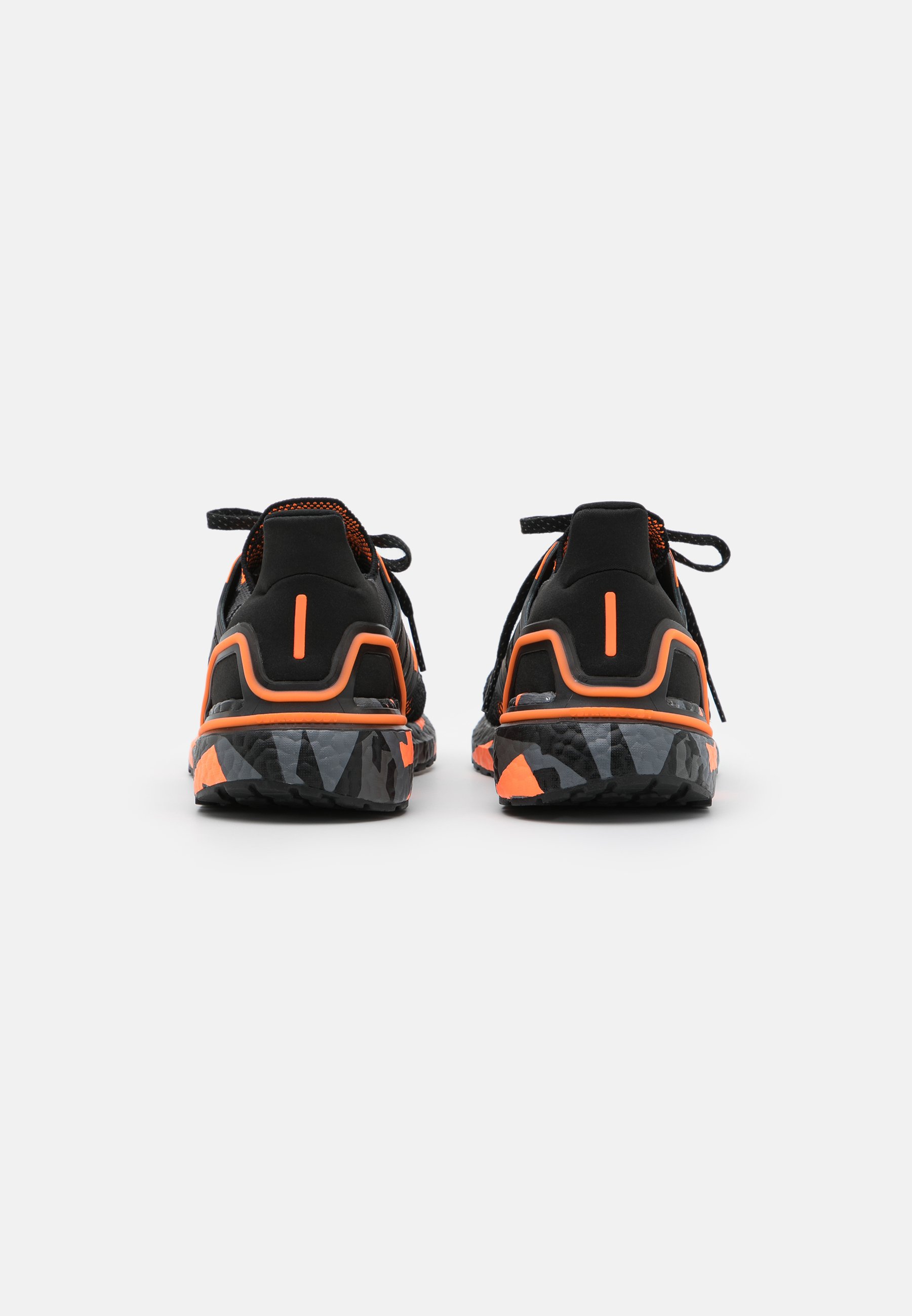 adidas Performance ULTRABOOST 20 PRIMEBLUE PRIMEKNIT RUNNING SHOES -  Hardloopschoenen neutraal - core black/signal orange/Zwart - Zalando.nl