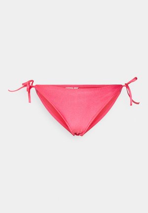 Calvin Klein Swimwear STRING SIDE TIE - Spodní díl bikin - pink flash