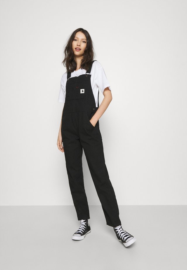 BIB OVERALL - Salopette - black