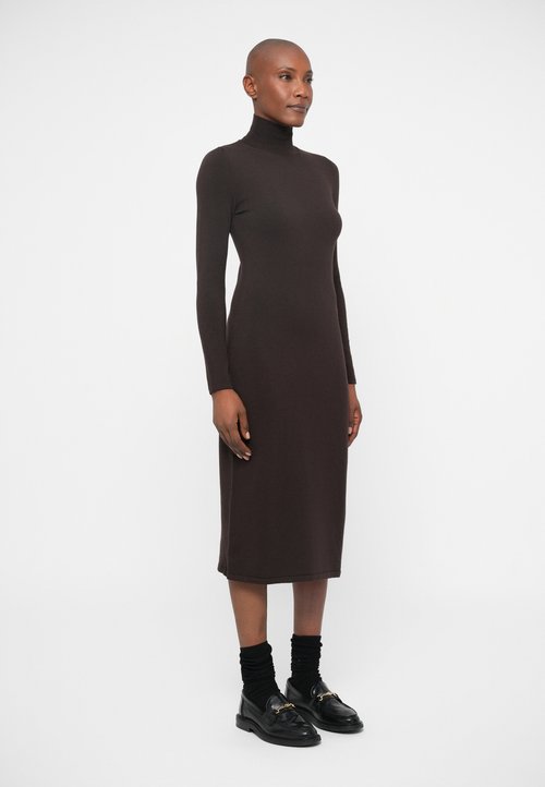 Robe Pull Claudie Pierlot 100% Laine - Col Roulé - Taille S - Bleu - Occasion Parfait État