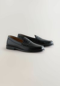WIDE FIT - PENNY LOAFERS - Scarpe senza lacci - black