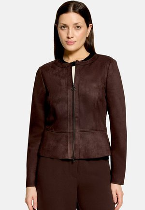 Betty Barclay, BETTY BARCLAY MIT REISSVERSCHLUSS KURZBLAZER - Summer jacket - light maroon