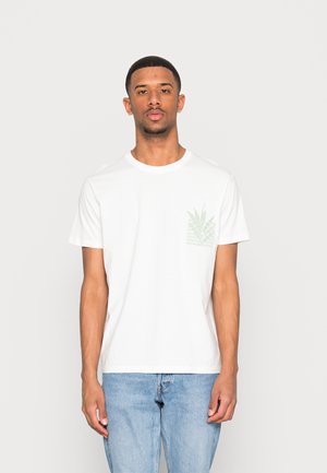 T-shirt con stampa - off white