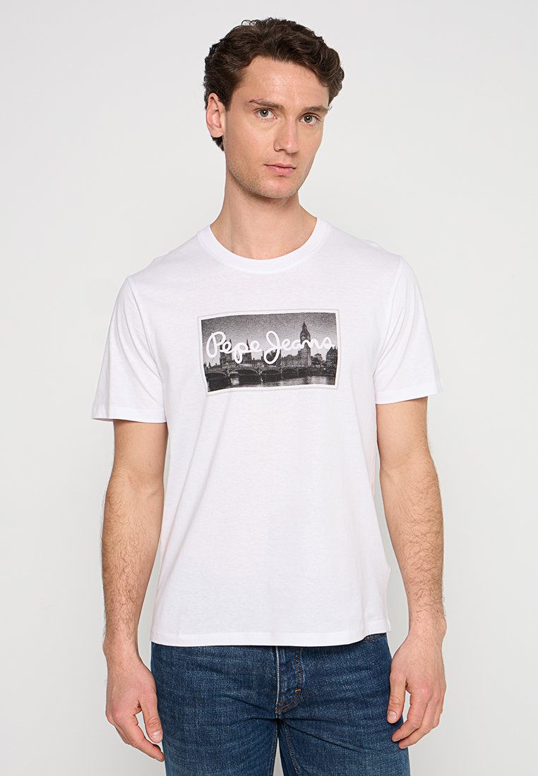Pepe Jeans T-shirt print wit
