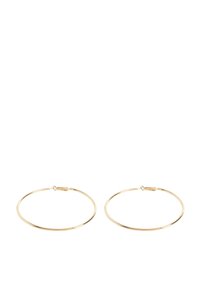 OVERSIZED HOOP EARRINGS - Fülbevalók - gold coloured
