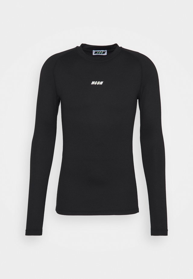 Langærmede T-shirts - black