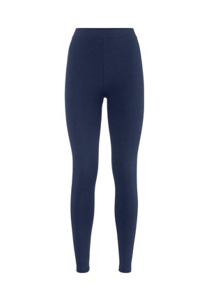 hessnatur BASIC - Leggings - Trousers - dunkelblau