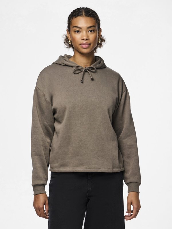 PCCHILLI HOODIE - Kapuzenpullover - morel
