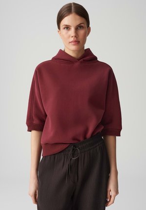 SOFT REGULAR BATWING FIT - Hoodie - cassis