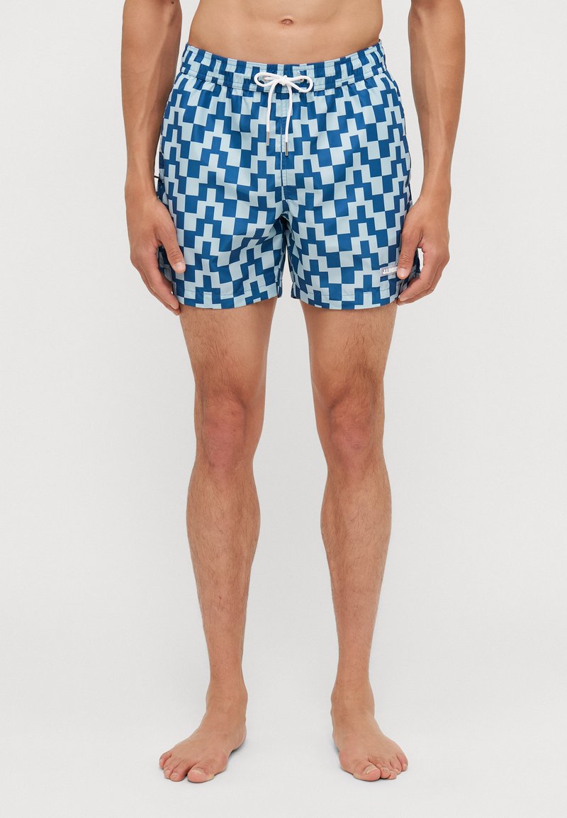 J.LINDEBERG - BANKS BRIDGE STACK SWIM TRUNKS - Short de bain - blue, Agrandir