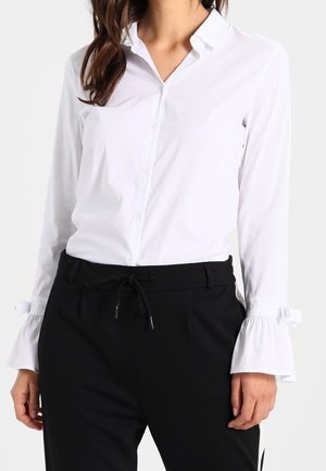 Button-down blouse - white