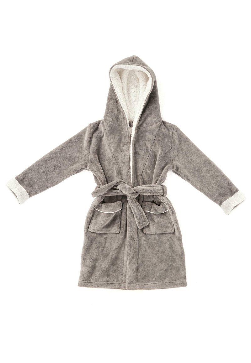 Chelsea Peers FLUFFY HOODED - Accappatoio - grey/grigio