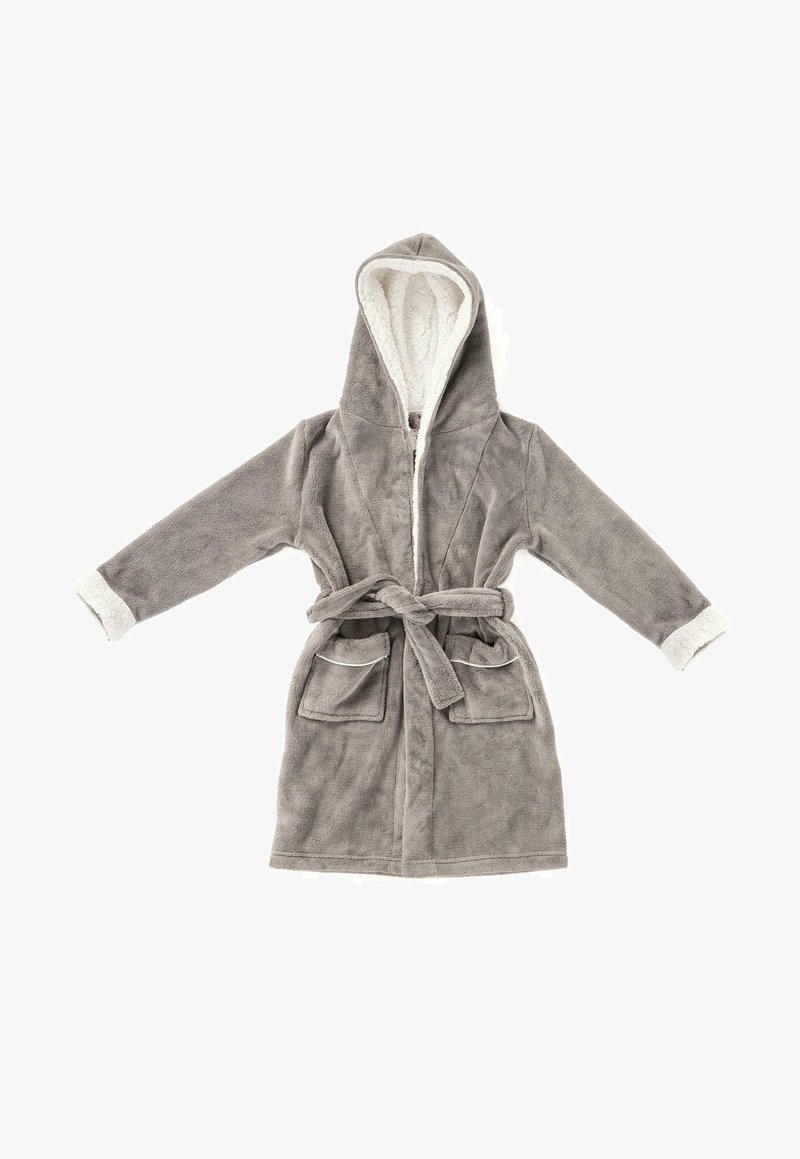 Chelsea Peers FLUFFY HOODED - Accappatoio - grey/grigio Chelsea Peers FLUFFY HOODED - Accappatoio - grey/grigio
