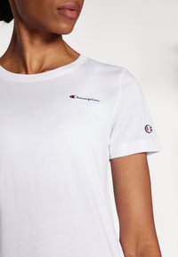 Champion ICONS SMALL LOGO - Camiseta básica - wihte