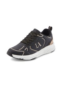 Unselected, schwarz goldfarben