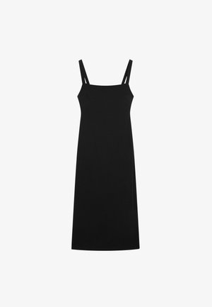 Massimo Dutti, STRAPPY MIDI DRESS - Tubino - black