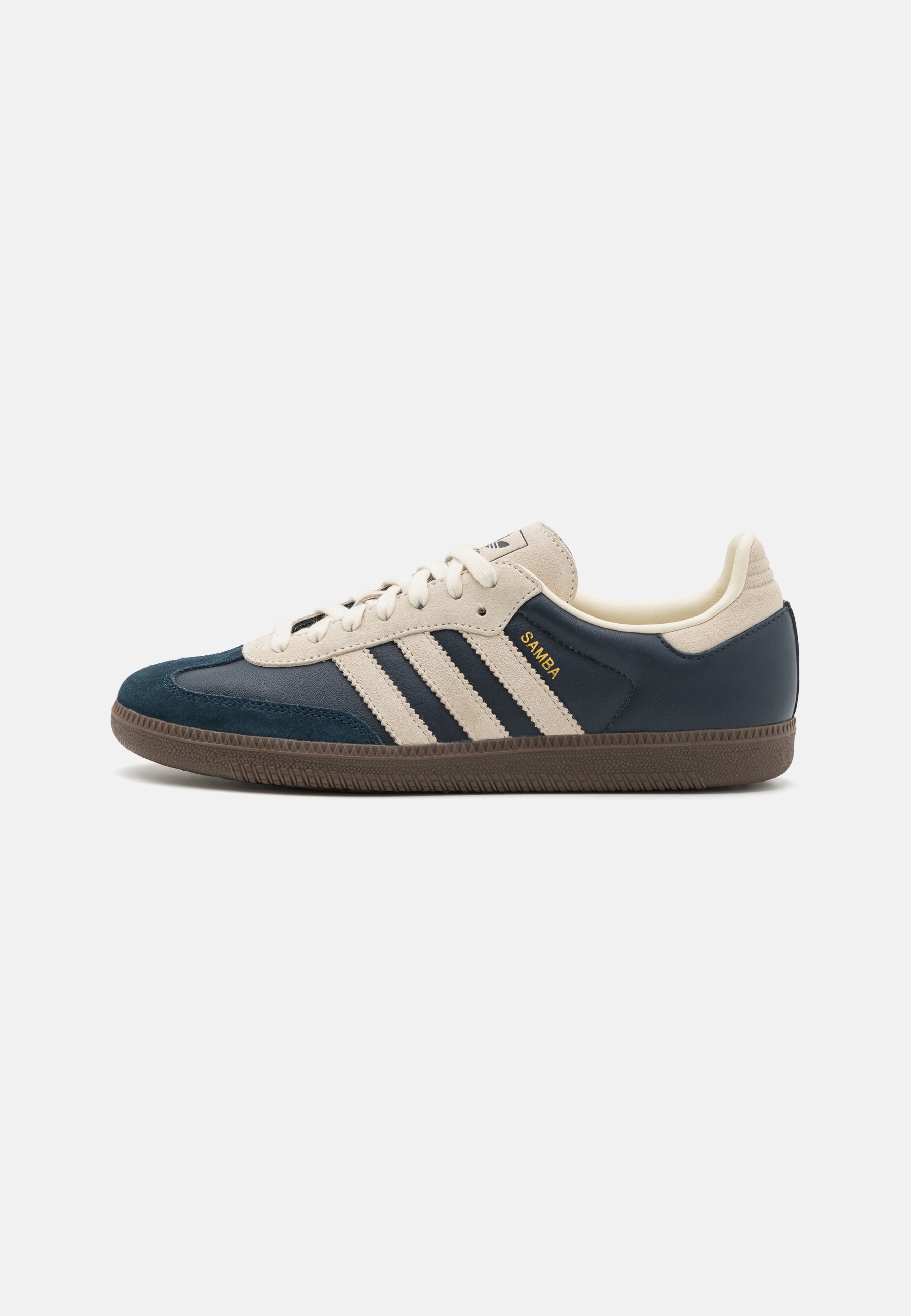 adidas Originals SAMBA UNISEX - Baskets basses - aurora ink/cream white/bleu  marine - ZALANDO