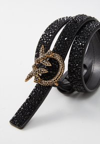 Pinko LOVE BERRY BELT - Curea - nero/antique gold