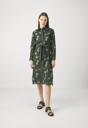 VIGILE - Shirt dress - verde scuro