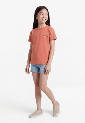 Quiksilver URBAN UNISEX - T-shirts med print - apricot