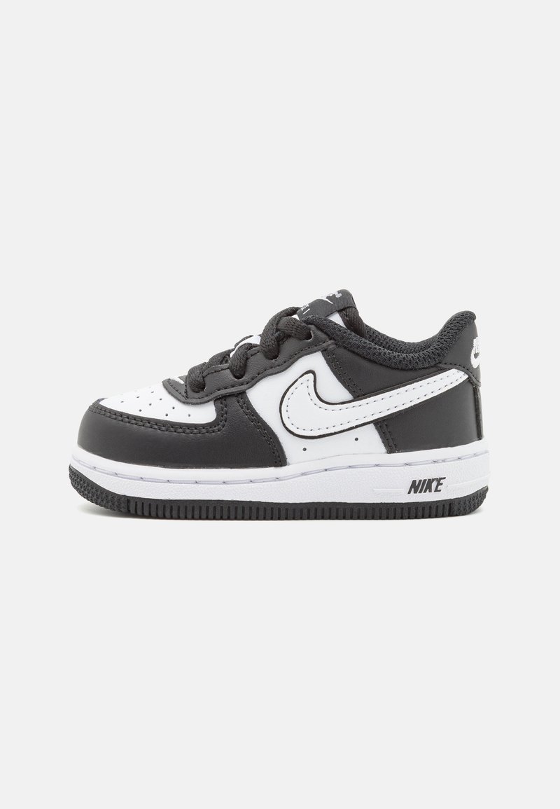 Nike Sportswear FORCE 1 UNISEX - Trainers - black/white/black - Zalando.ie