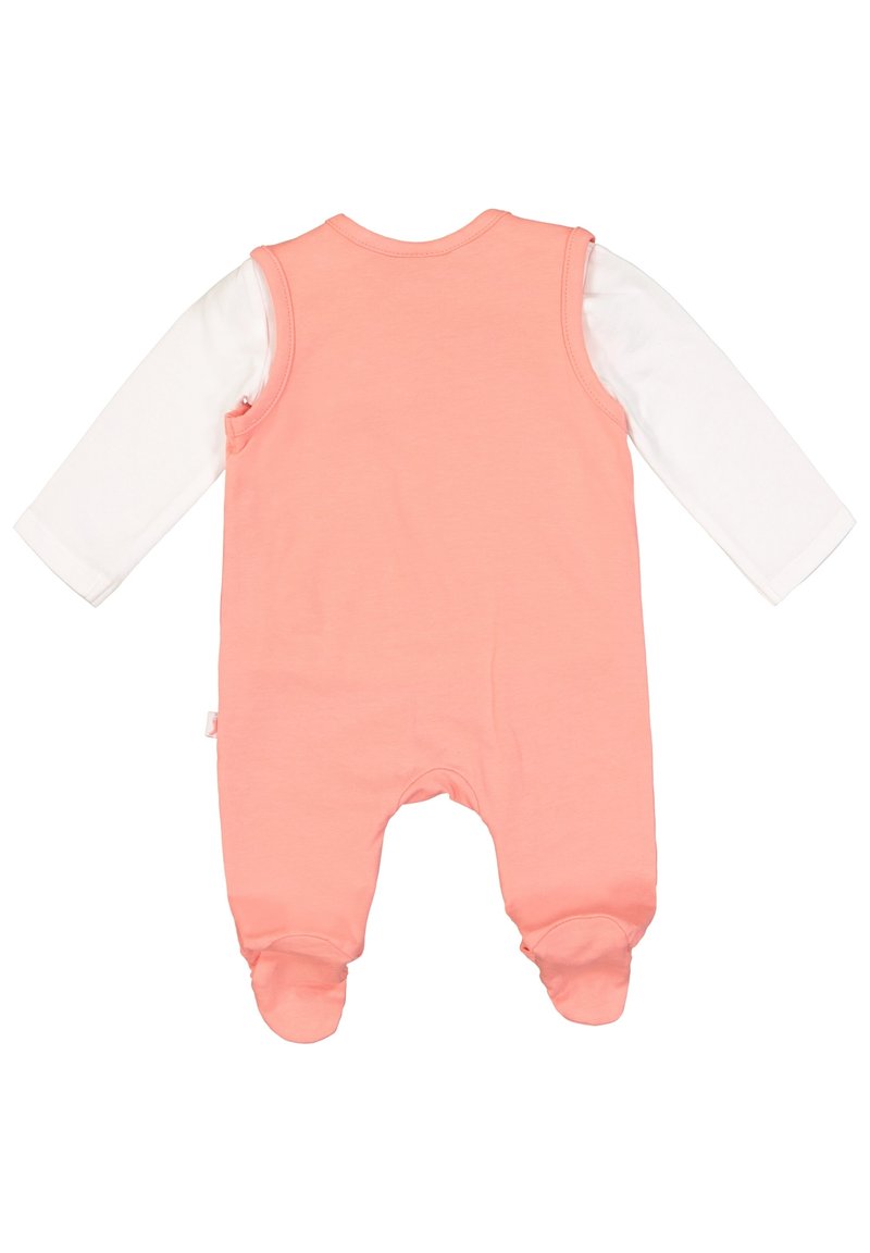 Kinder Jumpsuits & Playsuits | Salt and Pepper SMILE Jumpsuit peach/pink - MC51399 Kinder Jumpsuits & Playsuits | Salt and Pepper SMILE Jumpsuit peach/pink - MC51399