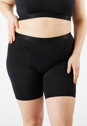 Oola Lingerie Control Mid Thigh Short  - Panties - black