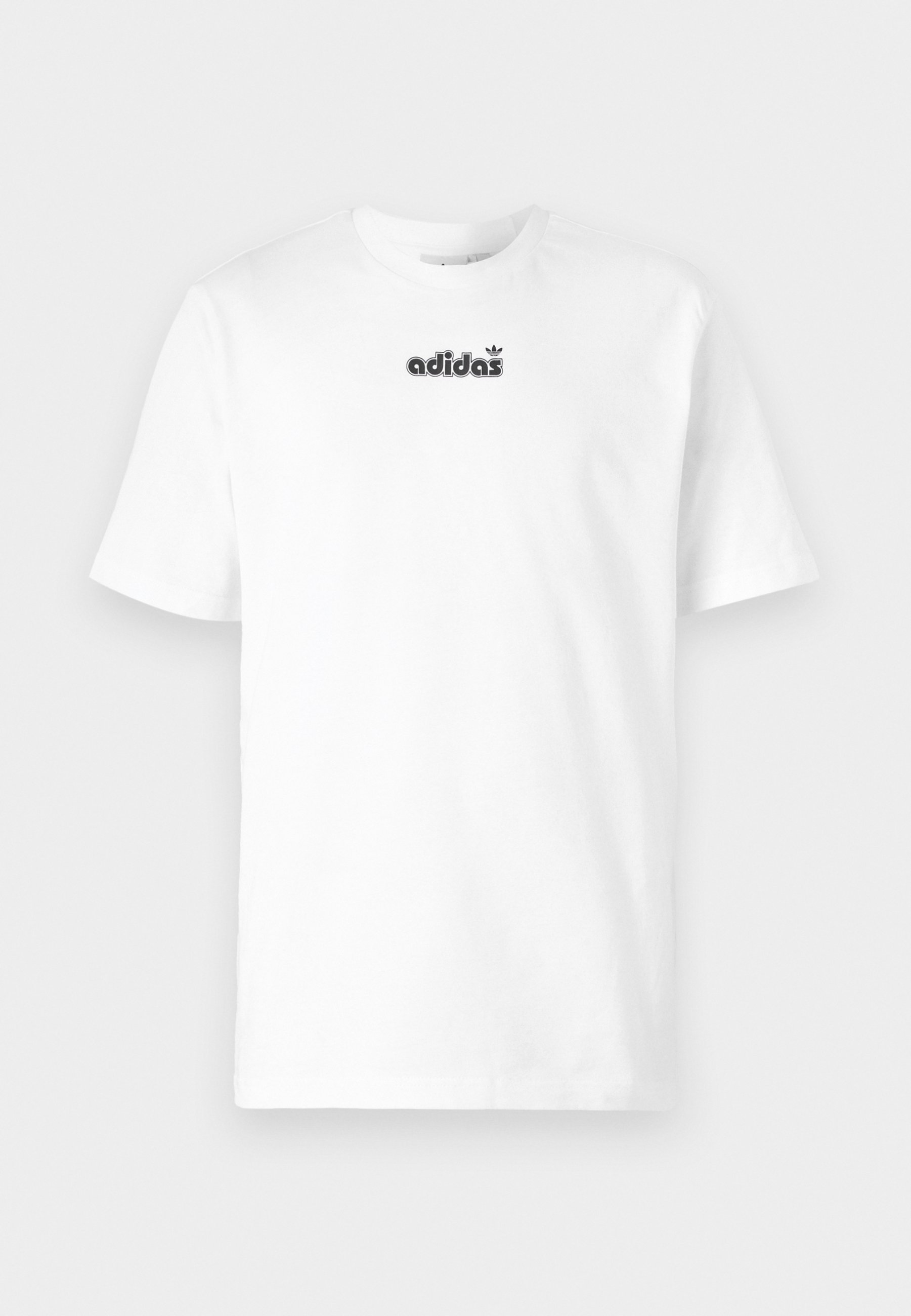 adidas Originals TEE - Print T-shirt - white - Zalando.co.uk