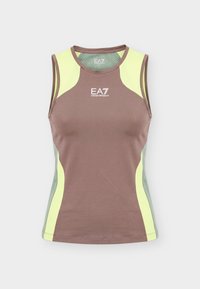 Επιλέχθηκε, deep taupe/green/lime