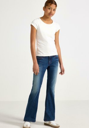 Lindex, BOOTCUT , ciemnoniebieski