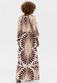 blue shadow Maxi-jurk - brown