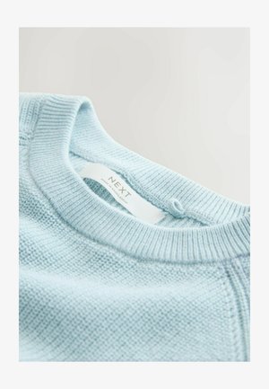 Next, CREW NECK KNITTED JUMPER. - REGULAR FIT - Pullover - light blue