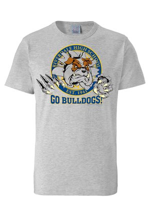 MIT RIVERDALE-PRINT - Print T-shirt - Heather grey