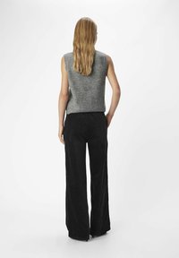 Object WESTE STRICK - Gilet - medium grey melange
