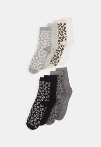 Anna Field - 8 PACK - Socken - grey/black Thumbnail-Bild 1