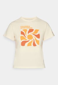SUN TREK™ GRAPHIC  - Print T-shirt - lemon wash