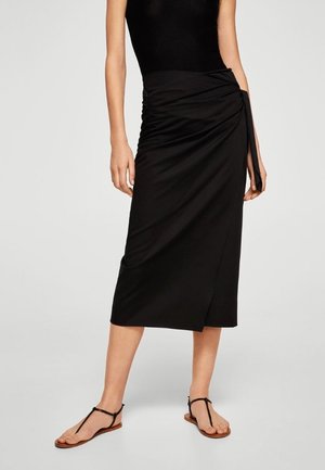 Jupe portefeuille - black