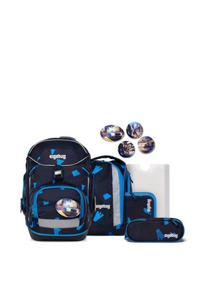Ergobag, PACK SET - School set - dunkelblau hellblau