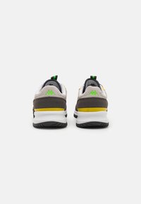 Kappa AUTHENTIC ARKLOW UNISEX - Joggesko - grey/grey granite/neon green
