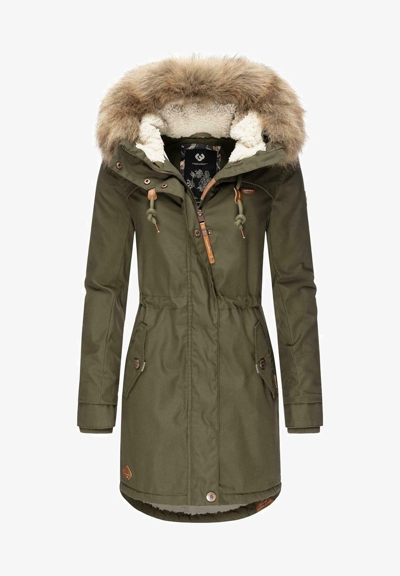 Ragwear TAWNY - Vinterkåpe / -frakk - olive