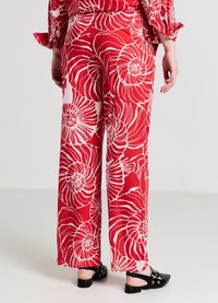 Calliope PALAZZO FANTASIA - Stoffhose - var rosso