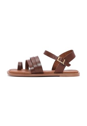 Sandaler m/ tåsplit - brown